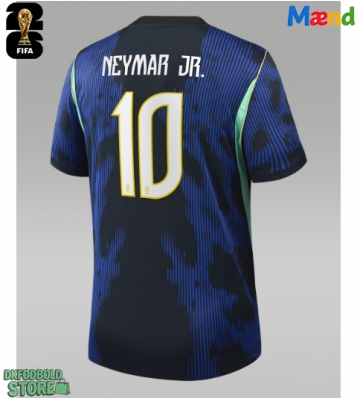 Brasilien Neymar Jr #10 Replika Udebanetrøje VM 2026 Kortærmet